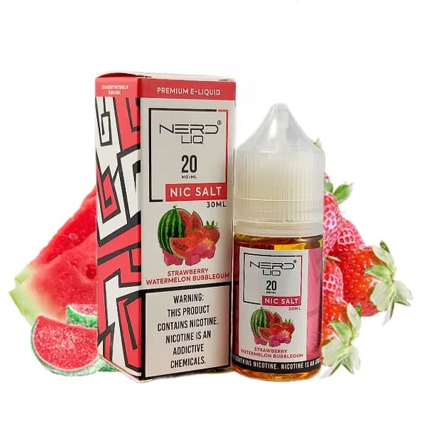 سالت توت فرنگی هندوانه آدامس بادکنکی نرد | NERD Strawberry Watermelon Bubblegum