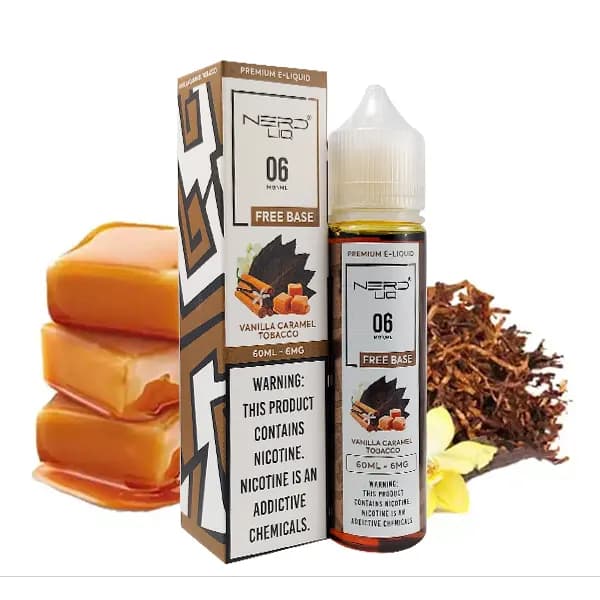 جویس تنباکو کارامل وانیل نرد | NERD Vanilla Caramel Tobacco