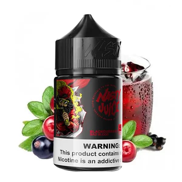 جویس انگور فرنگی نستی | Nasty Blackcurrant Bad Blood MOD