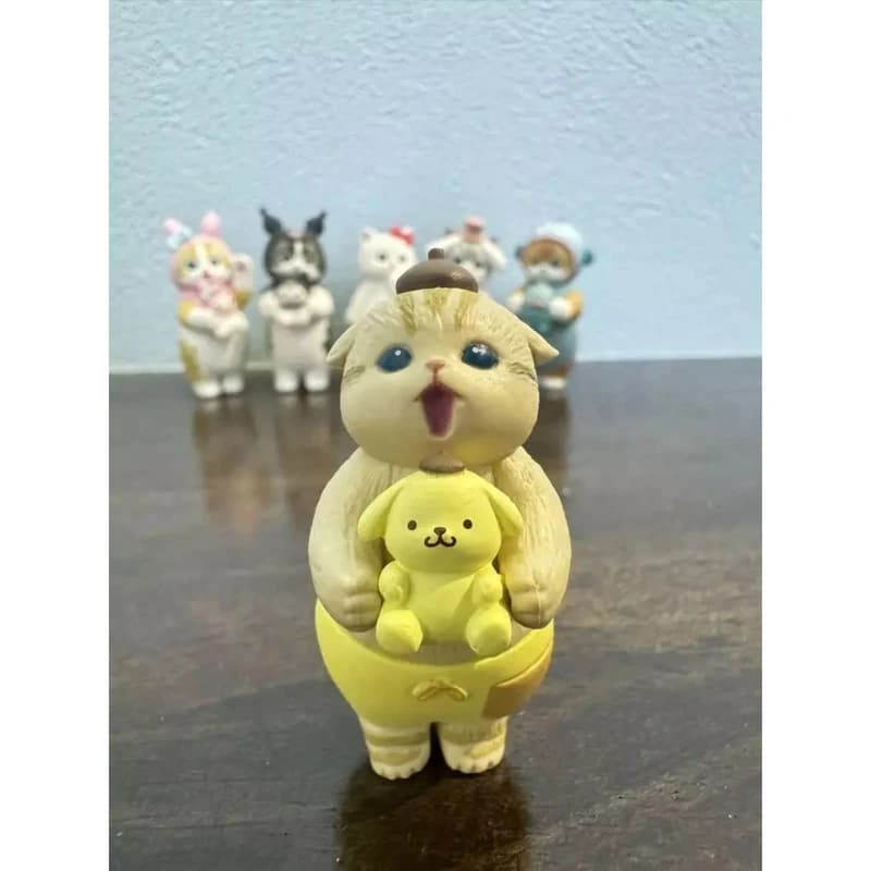 فیگور مدل گربه طرح پام پام پورین کد KK862 — تصویر ۲