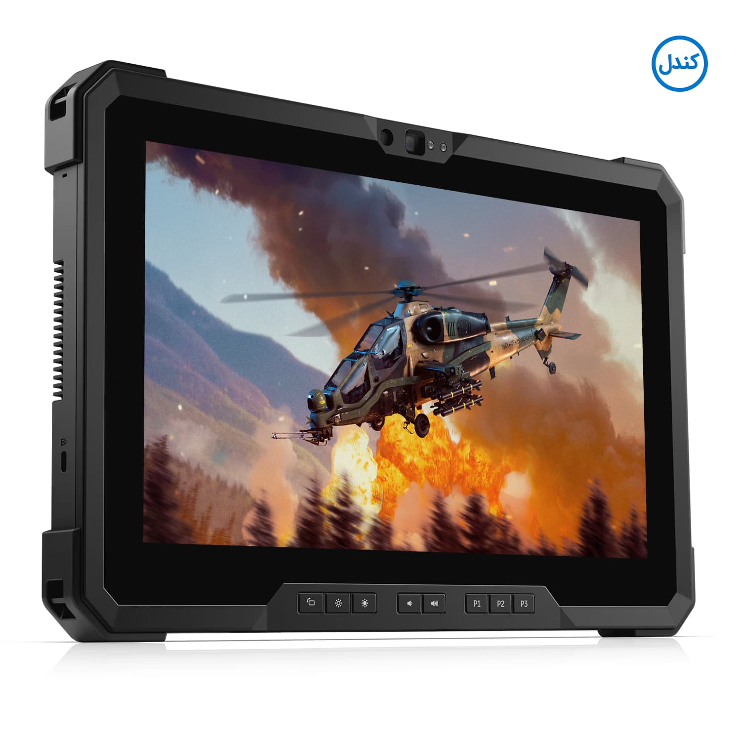 تبلت ۱۲ اینچ دل مدل Latitude Rugged 7220 I5-8365u-16GB-256GB — تصویر ۲