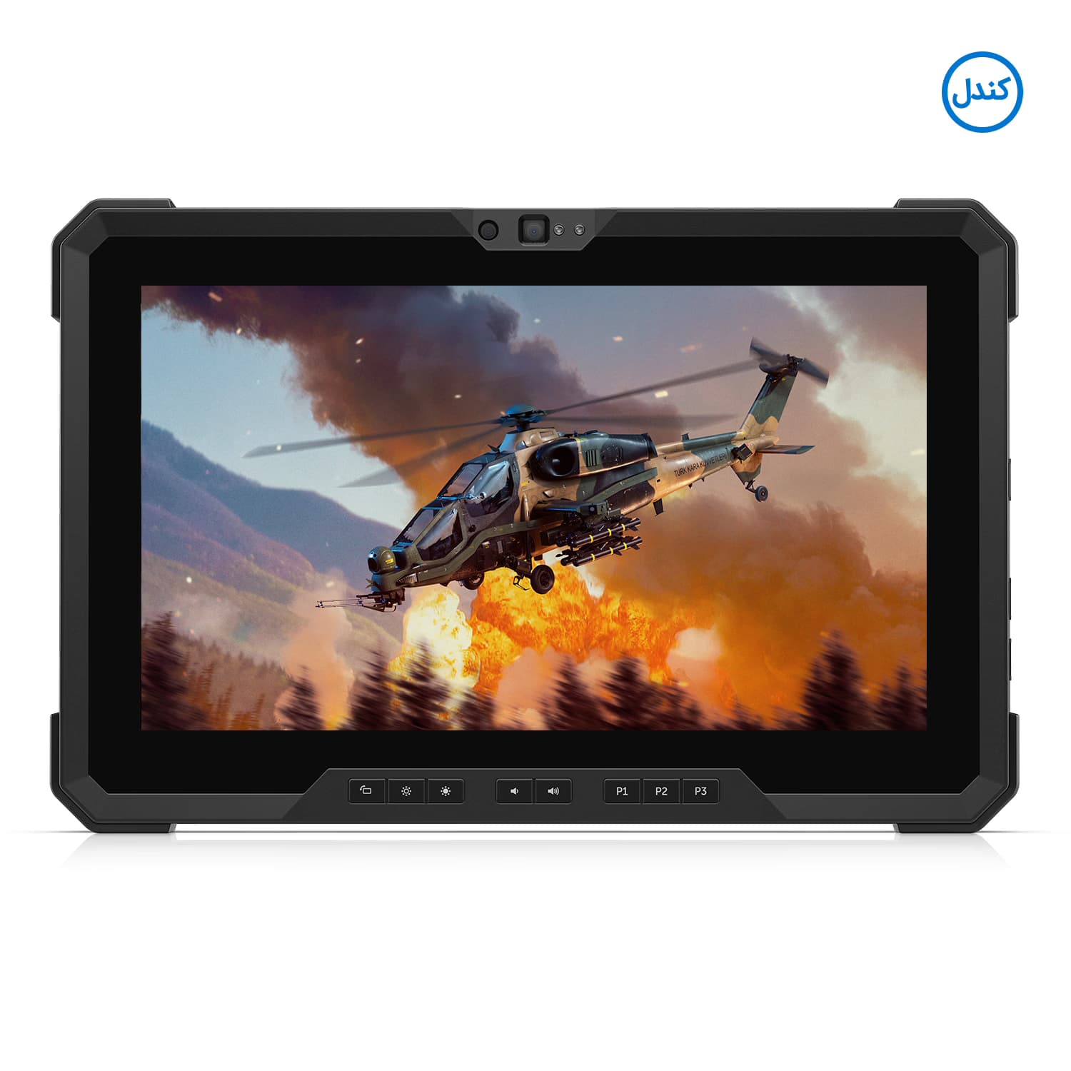 تبلت ۱۲ اینچ دل مدل Latitude Rugged 7220 I5-8365u-16GB-256GB