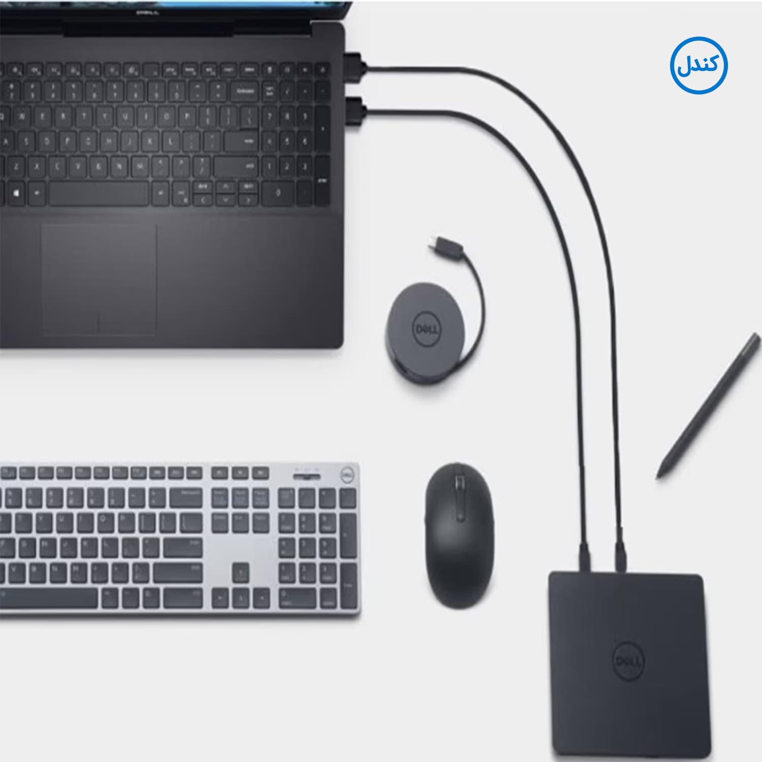 درایو DVD اکسترنال دل مدل USB Slim-DW316i — تصویر ۴