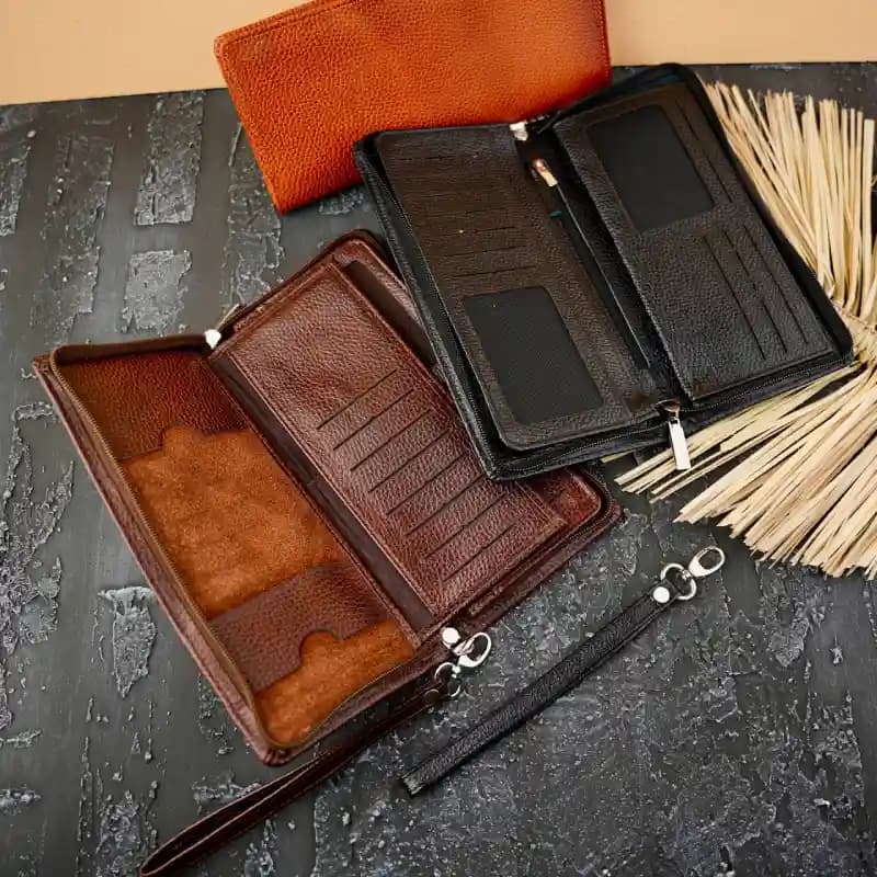 کیف دسته چکی چرم شرانگ 14-273 — تصویر ۲