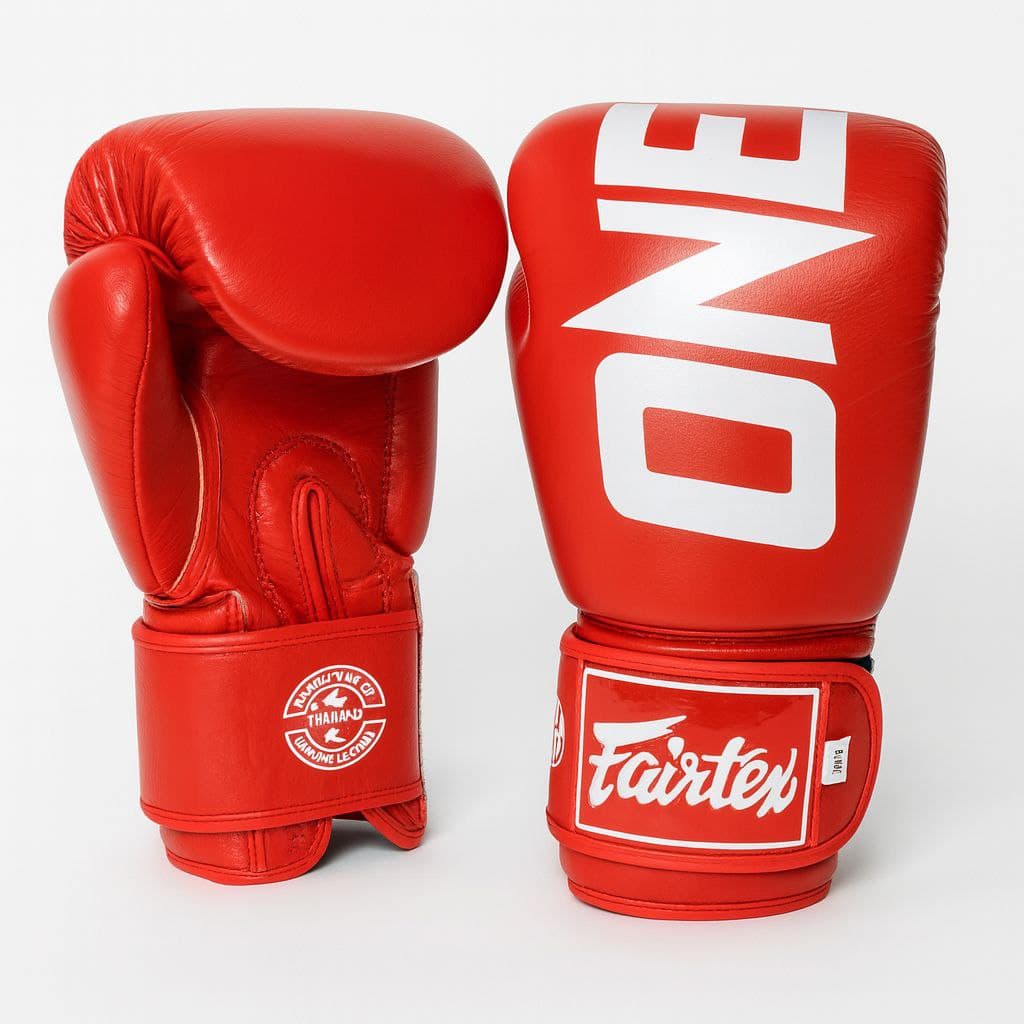 دستکش بوکس چرم حرفه ای وان چمپیون فرتکس FAIRTEX ONE CHAMPION — تصویر ۲