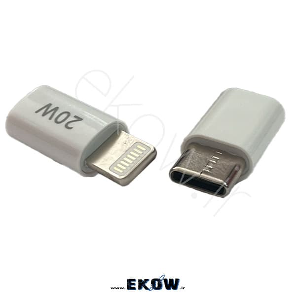 کابل yk design تبدیل lightning به type c طول 1 متر — تصویر ۳