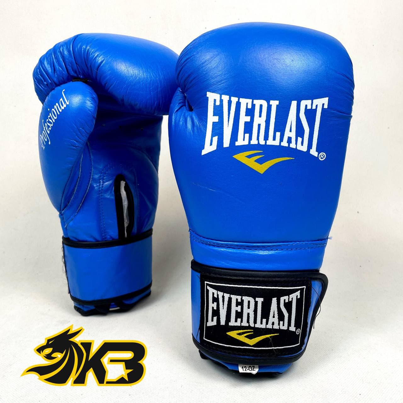 دستکش بوکس اورلست چرم آتل دار{everlast} — تصویر ۳