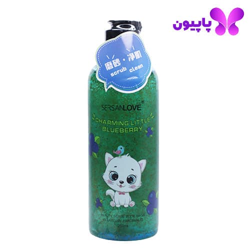بادی واش اسکراب دار بلوبری سرسان لاو