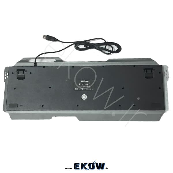 کیبورد سیم دار گیمینگ کایزر KAISER K-L740 — تصویر ۲
