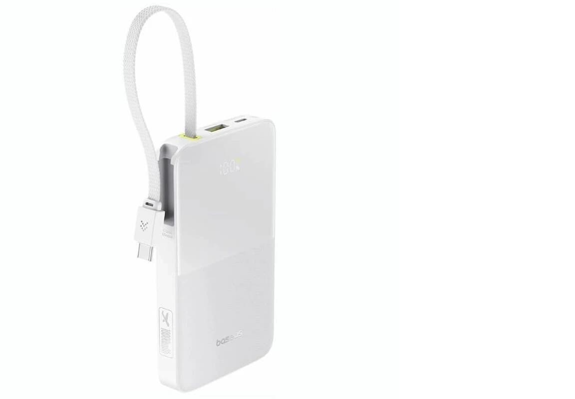پاور بانک فست شارژ باسئوس EnerFill FC51 Bipow2 Pro E0027600 PD 22.5W ظرفیت 10000 میلی آمپر ساعت — تصویر ۲