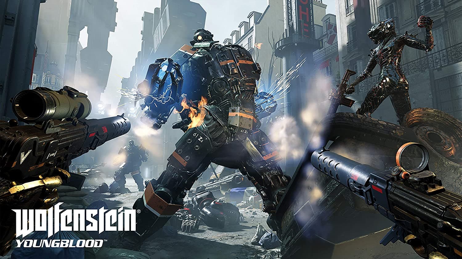 بازی کارکرده Wolfenstein: Alt History Collection برای PS4 — تصویر ۳