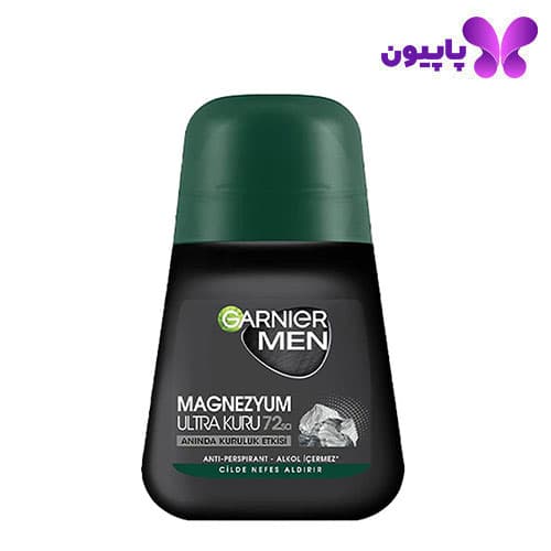 رول ضد تعریق مردانه حاوی منیزیم 72 ساعته گارنیر