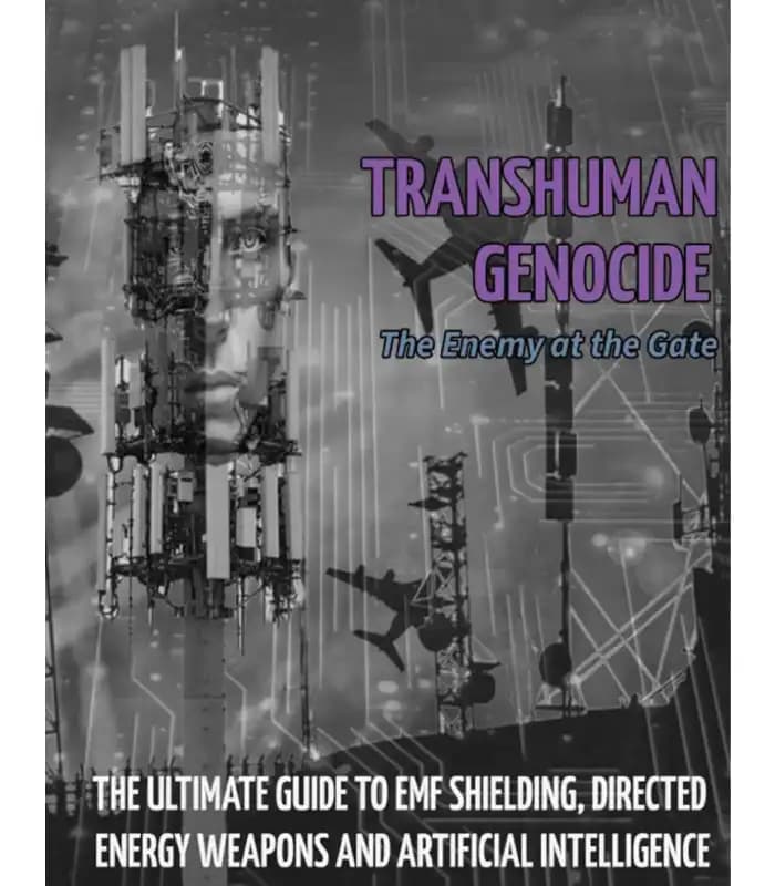 کتاب Transhuman Genocide: Enemy at the Gate (نسل‌کشی ترابشری: دشمن پشت دروازه) اثر ران جانسون | نسخه انگلیسی PDF