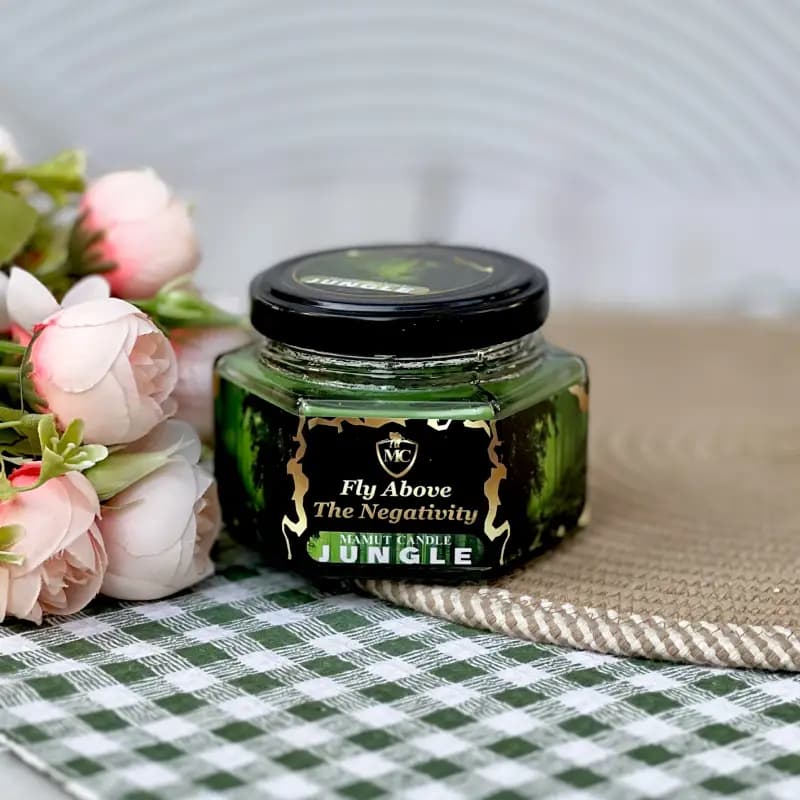 شمع عطری لیوانی بزرگ جنگل