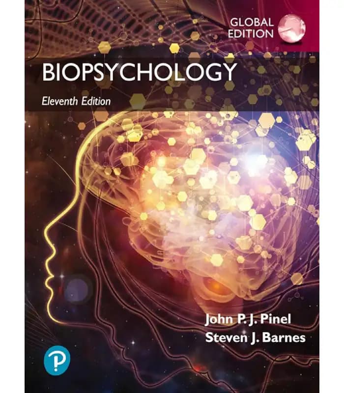 کتاب Biopsychology (زیست‌روان‌شناسی) اثر جان پی. جی. پینل و استیون جی. بارنز | نسخه انگلیسی PDF