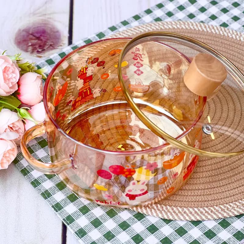 قابلمه پیرکس طرح خرگوش — تصویر ۲