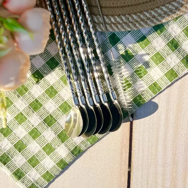 نی شربت طلایی و نقره ای — تصویر ۲
