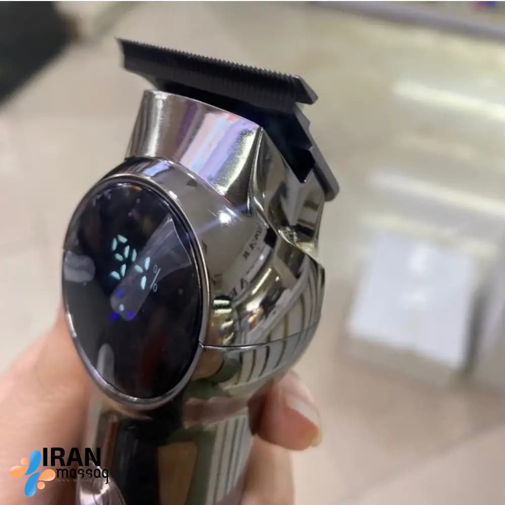 ماشین اصلاح خط زن ولروس مدل VL-121 | اصلاح حرفه‌ای با موتور 7000 دور — تصویر ۳