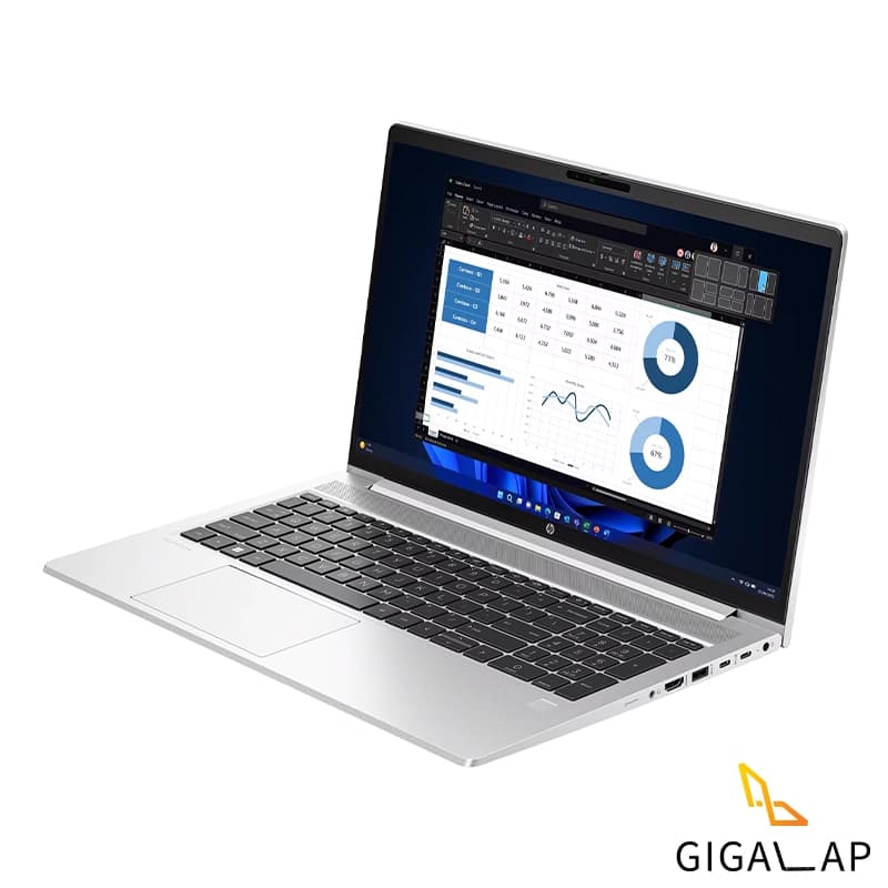 لپ تاپ استوک HP Probook 450 G10 مدل I5-1335U 8G 512GB SSD INTEL IRIS XE 15.6″ FHD — تصویر ۲