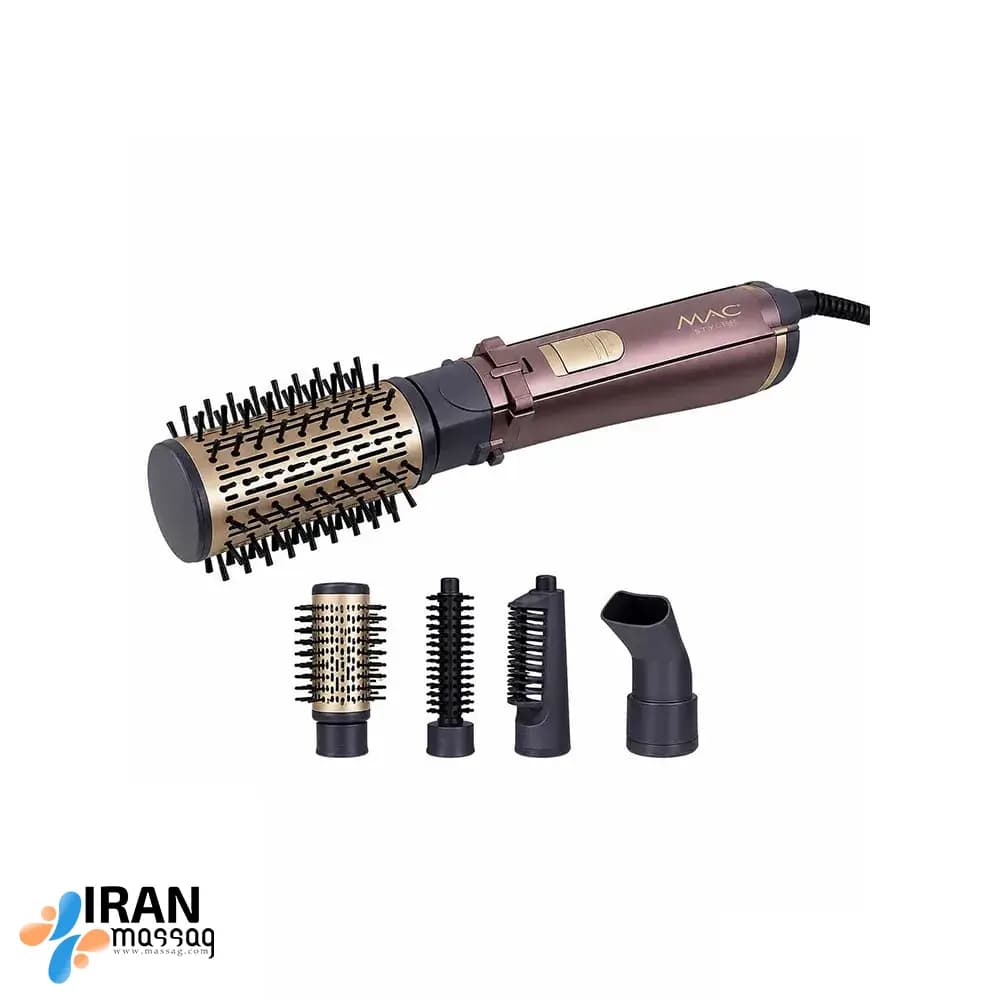 سشوار چرخشی مک استایلر مدل MC-6760 | خشک‌کن و حالت‌دهنده 4 کاره — تصویر ۳