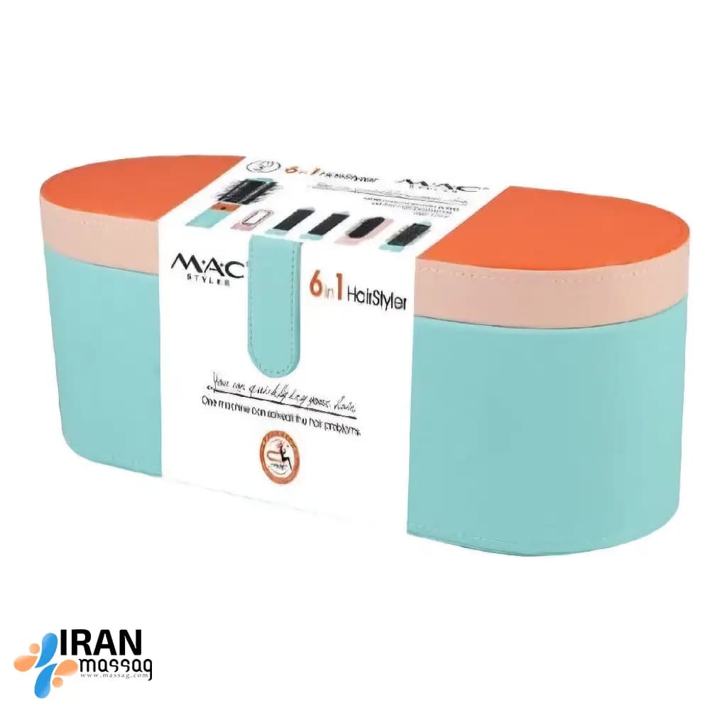مولتی سشوار برس‌دار 6 کاره مک استایلر مدل MC-6766 | حالت‌دهی حرفه‌ای با 6 سری — تصویر ۲