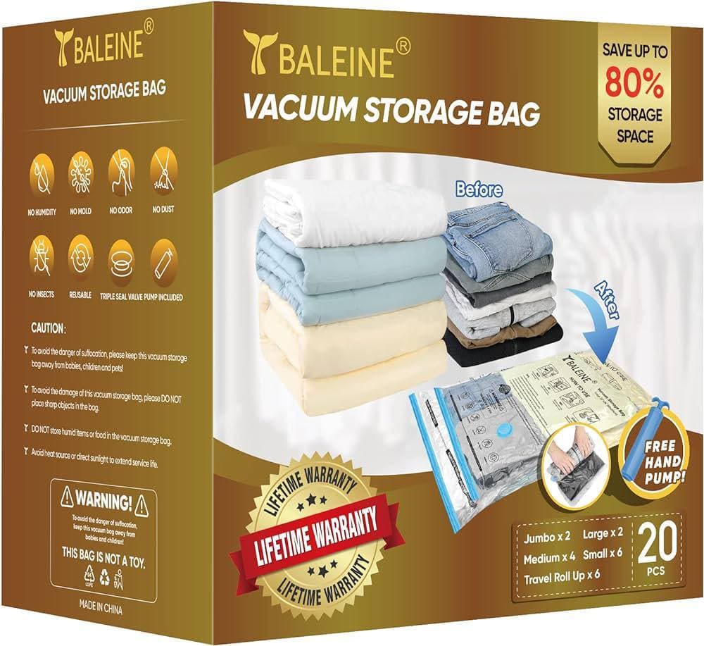 پک وکيوم 20 تايي baleine