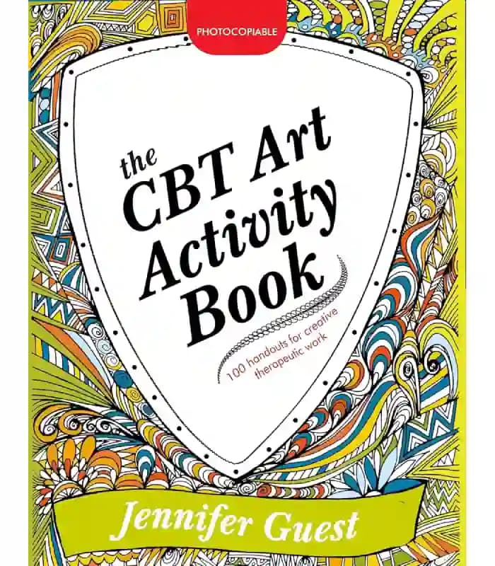 کتاب The CBT Art Activity Book (کتاب فعالیت‌های هنری CBT) اثر جنیفر گست | نسخه انگلیسی PDF