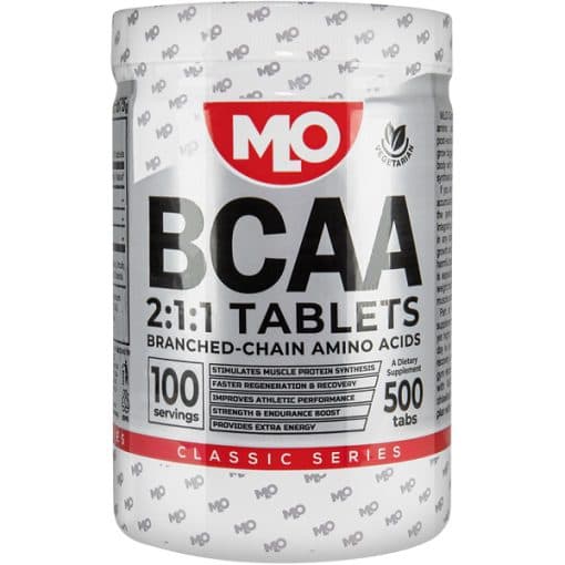 قرص بی سی ای ای ملو نوتریشن 500 عدد MLO BCAA 2:1:1