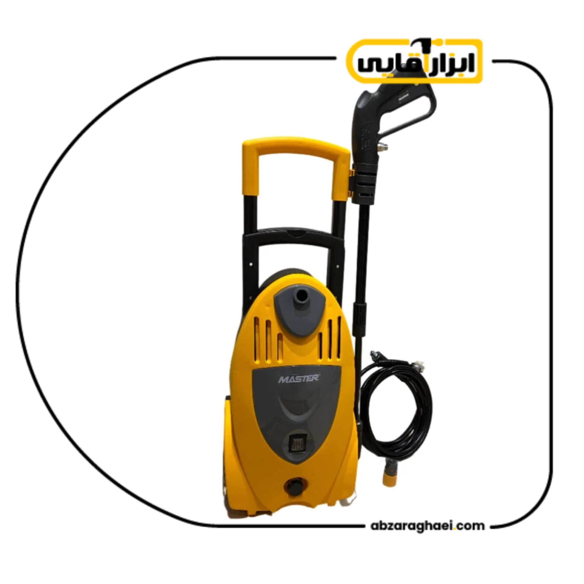 کارواش دینامی ۱۶۵ بار ۱۸۰۰ بار مستر با موتور القایی مدل APW-MST-70 — تصویر ۲