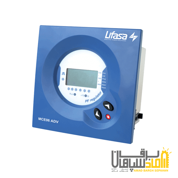 رگولاتور 6 پله معمولی بانک خازنی، لیفاسا مدل J6906400 (COSPHI-6C)13510450