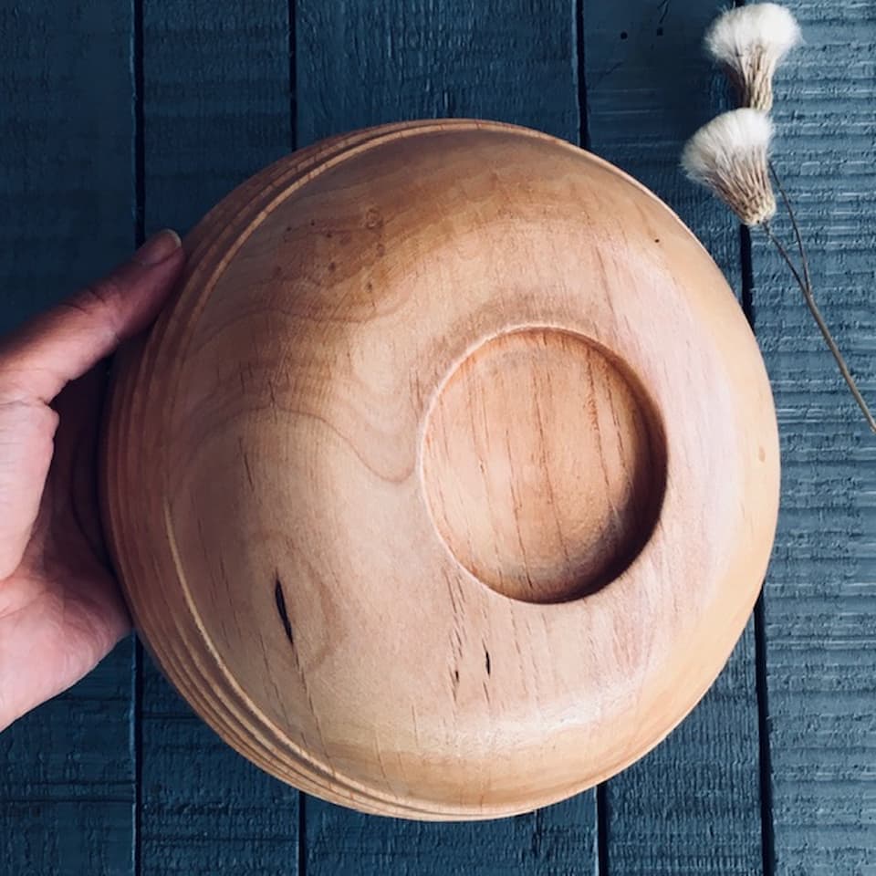 کاسه چوبی کد 370 — تصویر ۴