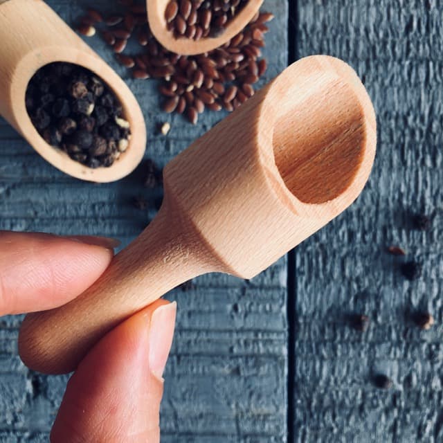 سرتاس چوبی کوچک کد 509 — تصویر ۲