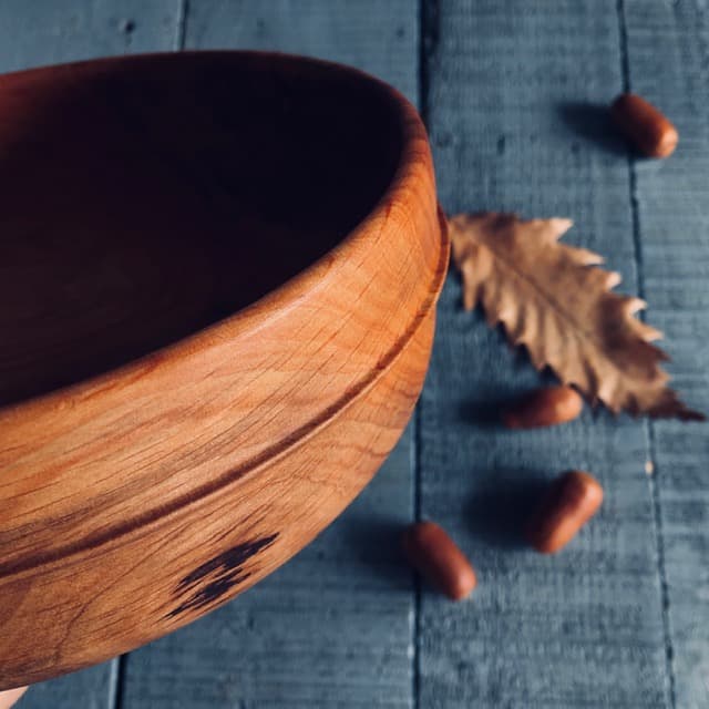 کاسه چوبی کد 330 — تصویر ۳
