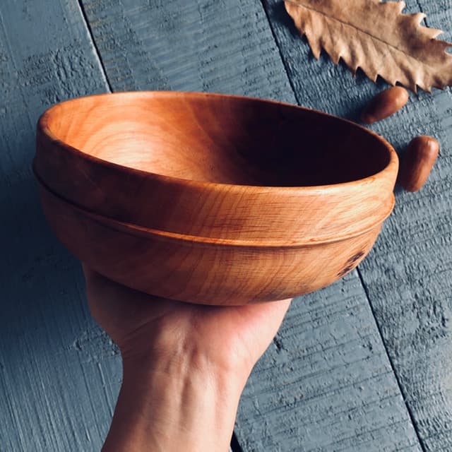 کاسه چوبی کد 330 — تصویر ۴
