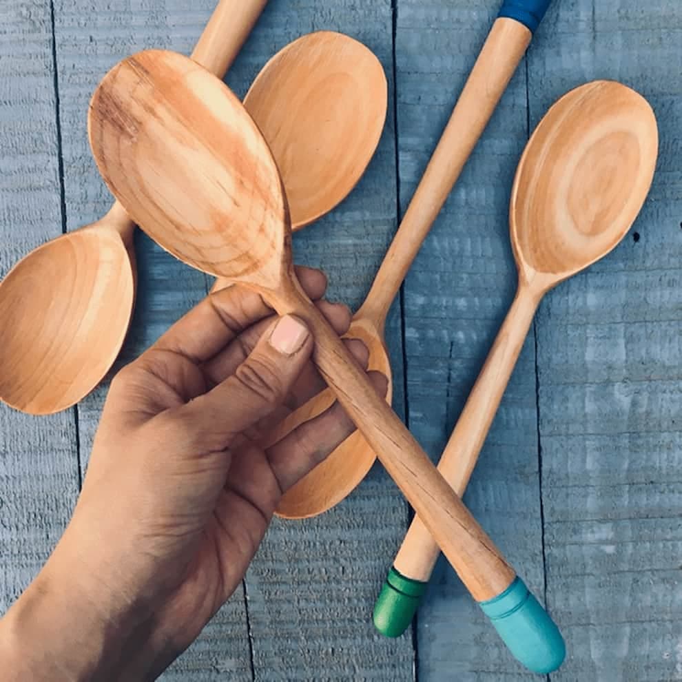 قاشق چوبی کد 505 — تصویر ۳