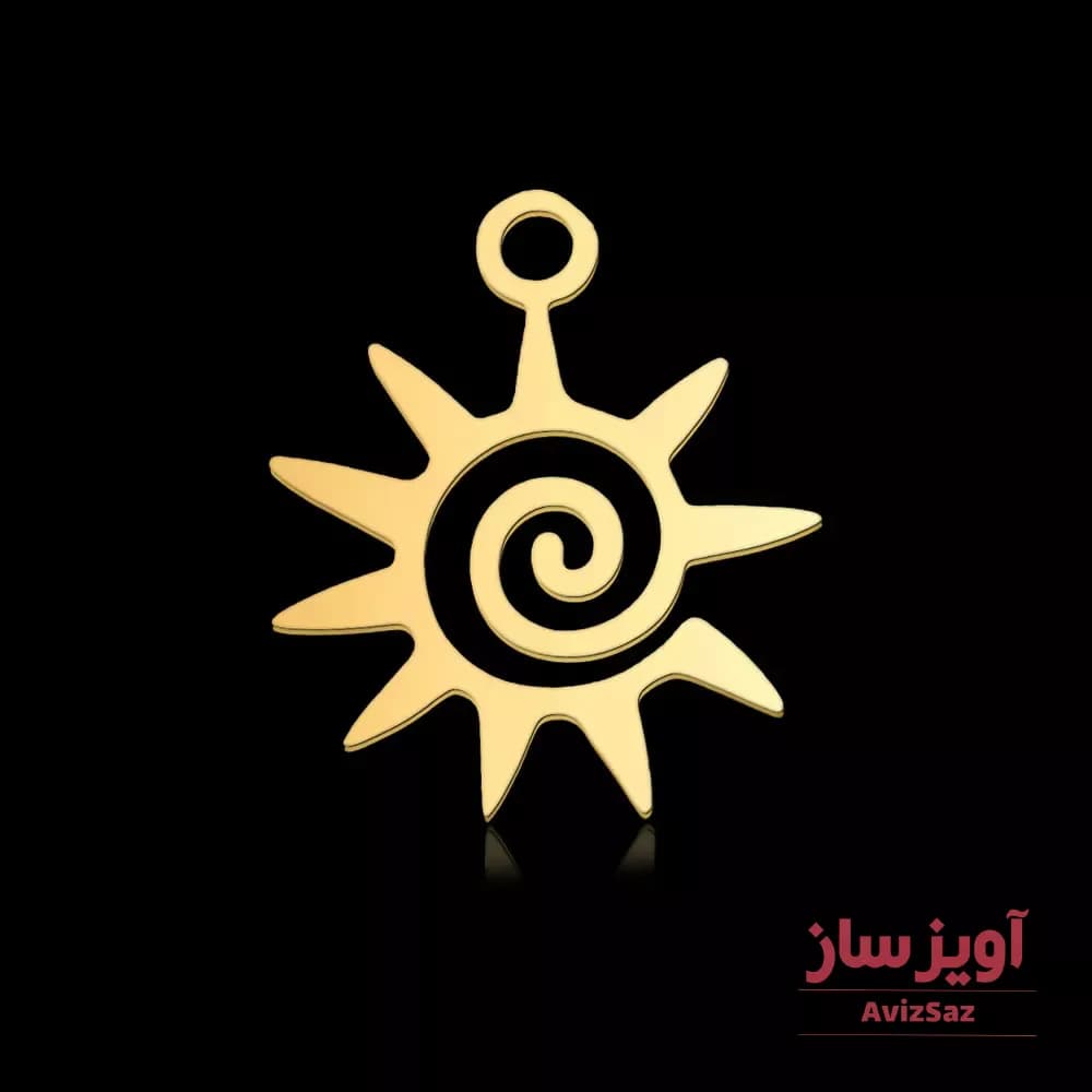 گردنبند خورشید کد 101468