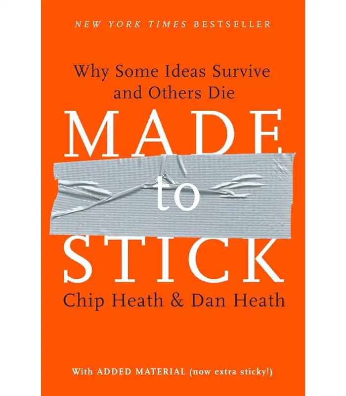 کتاب Made to Stick: Why Some Ideas Survive and Others Die (ماندگار: چرا بعضی ایده‌ها ماندگار می‌شوند و بعضی از بین می‌روند) اثر چیپ هیث و دن هیث | نسخه انگلیسی PDF