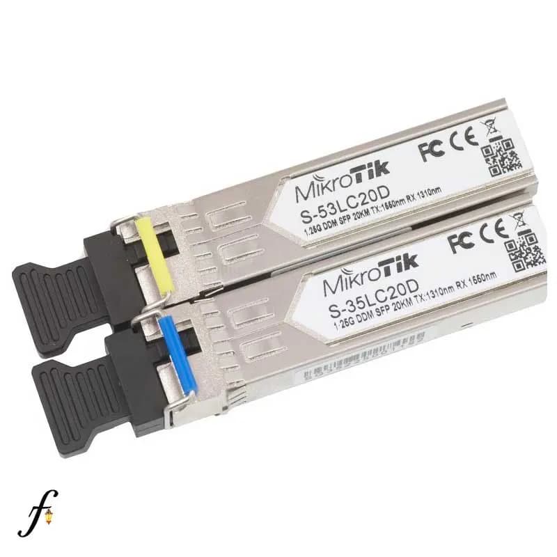 ماژول سینگل مد 20 کیلومتر LC میکروتیک مدل S+3553