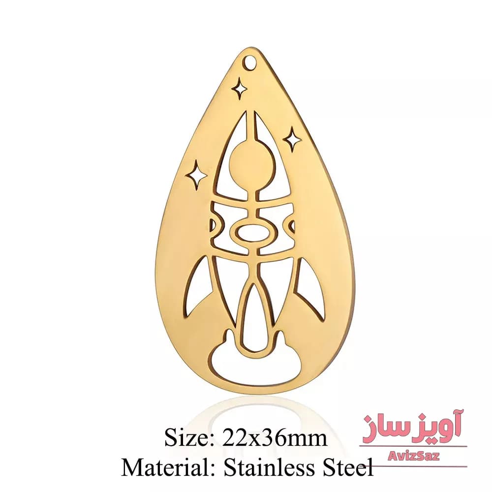 گردنبند موشک کد 101407
