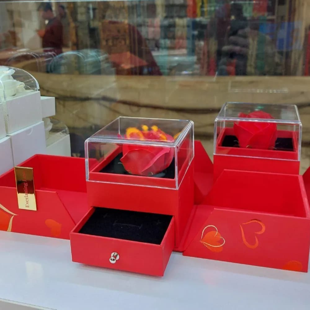 جعبه هدیه ولنتاین کشودار فانتزی کد zmp 4648 — تصویر ۲