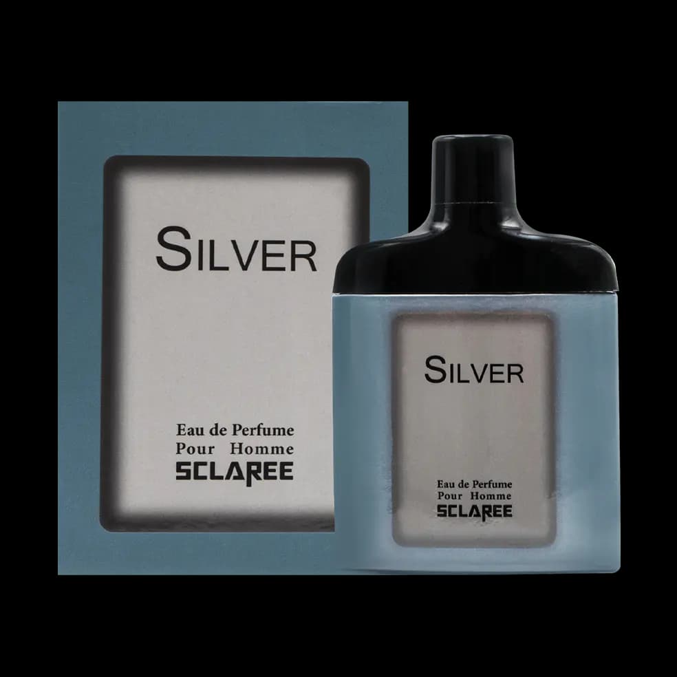 ادوپرفیوم مردانه اسکلاره مدل Silver حجم 85 میلی لیتر – رایحه Bleu de Chanel