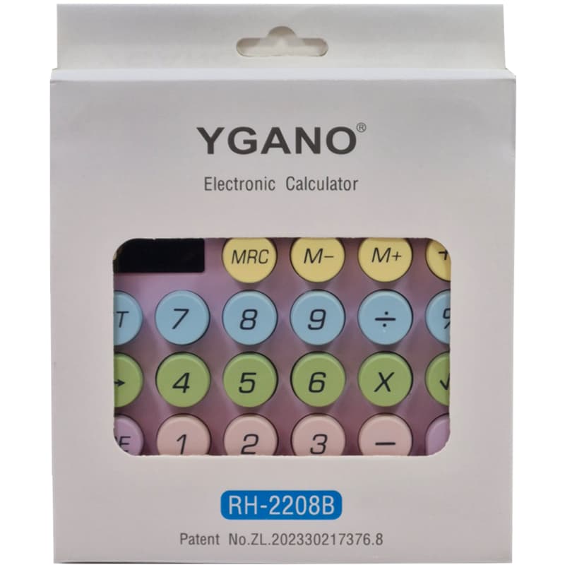 ماشین حساب فانتزی Ygano مدل RH-2208B — تصویر ۳