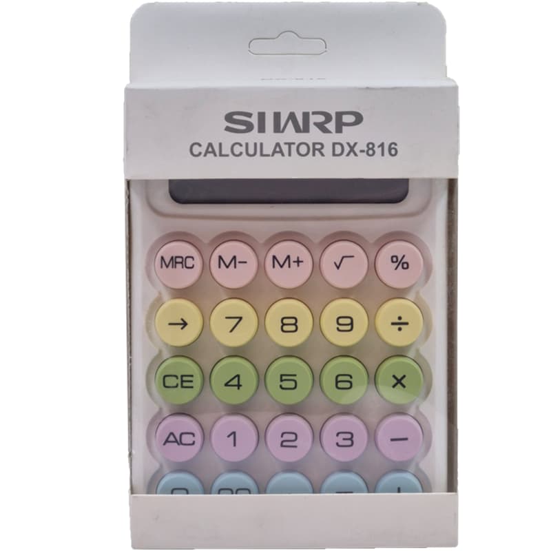 ماشین حساب Siwrp مدل DX-816 — تصویر ۳