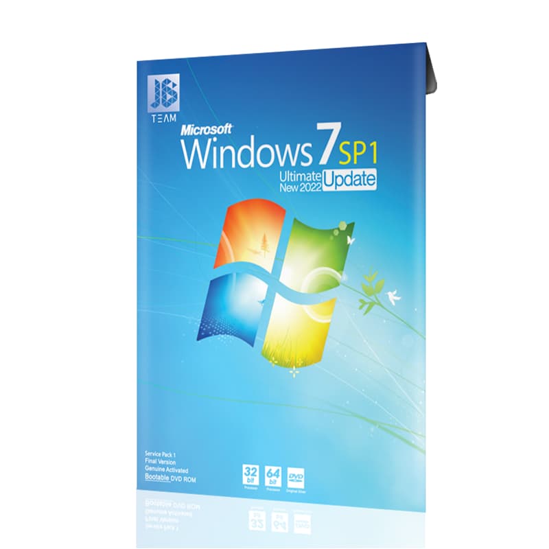 سیستم عامل Windows 7 آپدیت 2023 نشر جی بی تیم