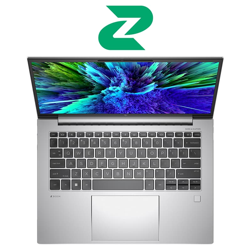 لپ تاپ استوک صحفه لمسی 14 اینچی اچ پی مدل Zbook Firefly 14 G10 پردازنده i7 رم 32 گیگابایت حافظه 512 گیگابایت SSD گرید ++A — تصویر ۳