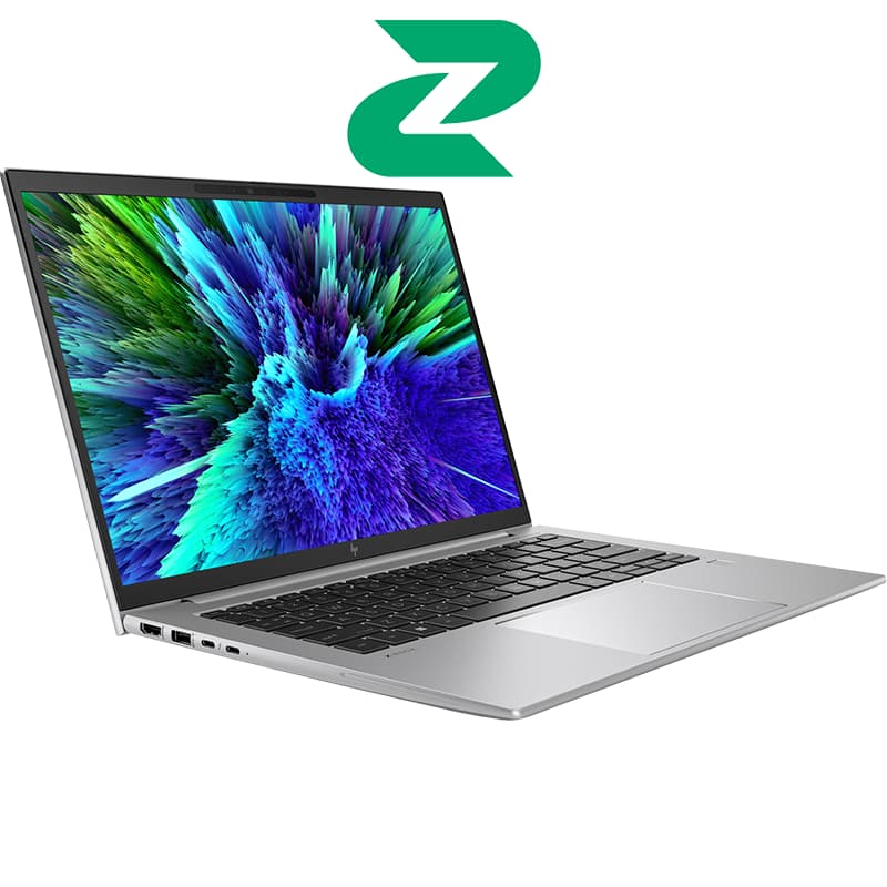 لپ تاپ استوک صحفه لمسی 14 اینچی اچ پی مدل Zbook Firefly 14 G10 پردازنده i7 رم 32 گیگابایت حافظه 512 گیگابایت SSD گرید ++A — تصویر ۲