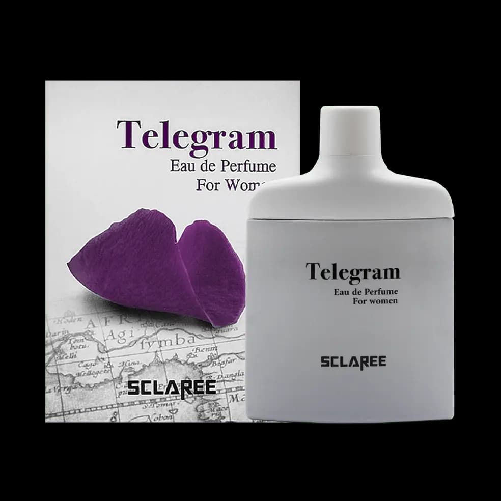 ادوپرفیوم زنانه اسکلاره مدل Telegram حجم 85 میلی لیتر – رایحه Euphoria