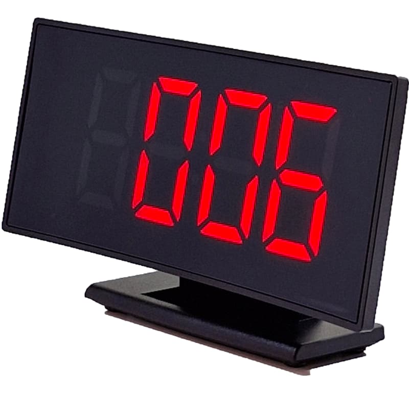 ساعت و دماسنج دیجیتالی رومیزی گاسیو مدل DS-3621L-2 — تصویر ۳