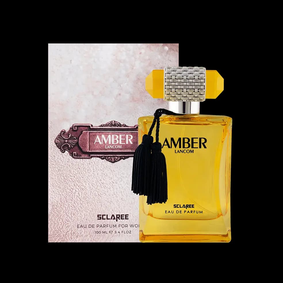 ادوپرفیوم اسکلاره آمبر Amber زنانه حجم 100 میلی لیتر – رایحه Lancome La Vie Est Belle