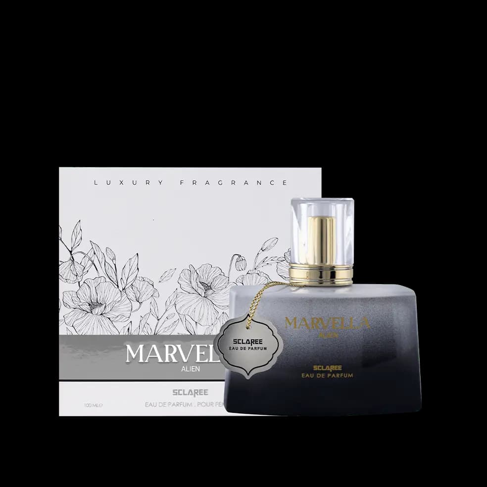 ادوپرفیوم اسکلاره مارولا Marvella زنانه حجم 100 میلی لیتر – رایحه Alien